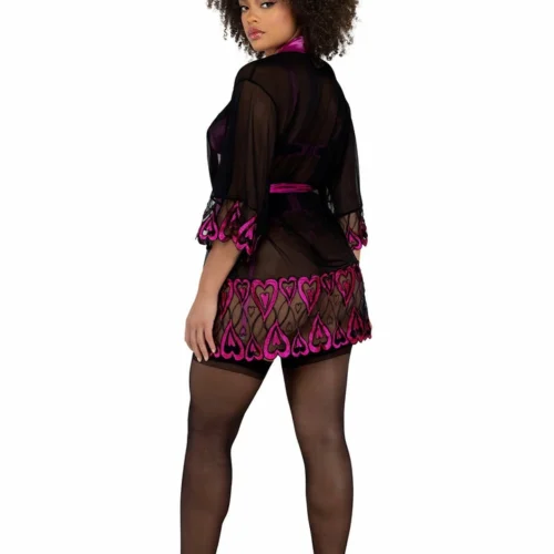 Roma Sweetheart Robe Lingerie