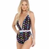 Roma Lingerie Sweetheart Printed Lounge Romper