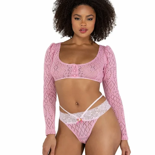 Roma 2pc Cozy Pointelle Set