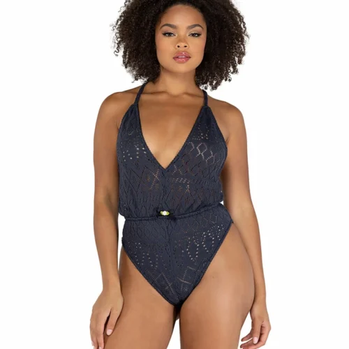 Roma Lingerie Cozy Pointelle Romper