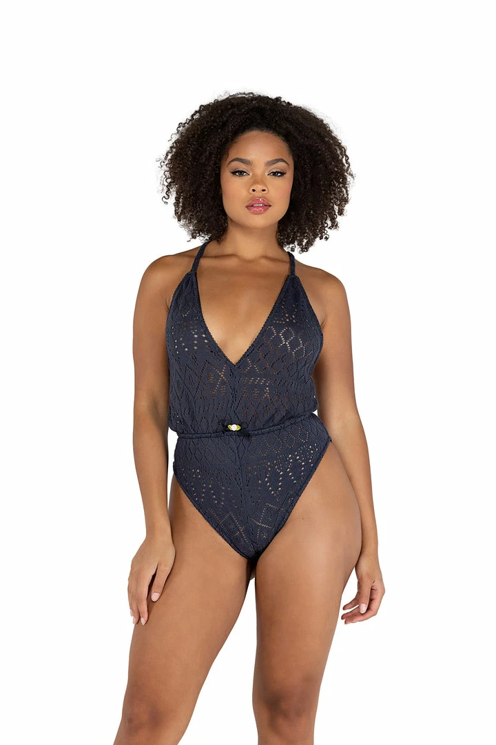 Roma Lingerie Cozy Pointelle Romper 3 Roma Lingerie Cozy Pointelle Romper