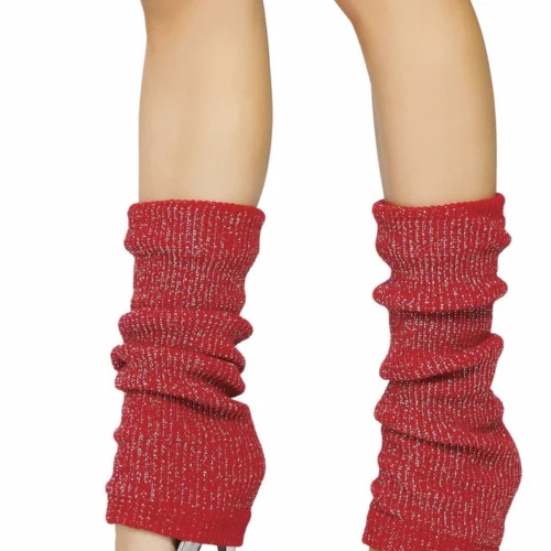 Roma Pair Of Leg Warmer With Shiny Detail