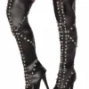 Roma Pair Of Spike Studded Leggings