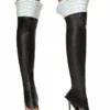 Roma Accessories Pair Of Leggings With Padded Silver Top
