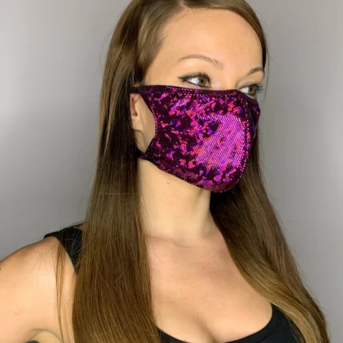 Roma Shimmer Face Mask