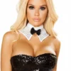 Roma Rhinestone Tuxedo Choker 2 Roma Rhinestone Tuxedo Choker