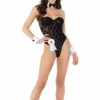 Roma 8pc Sheer Playboy Bodysuit 2 Roma 8pc Sheer Playboy Bodysuit