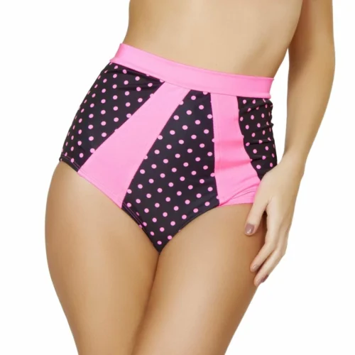 Roma High Waisted Pinup Style Polka Shorts Rave/Festival Wear
