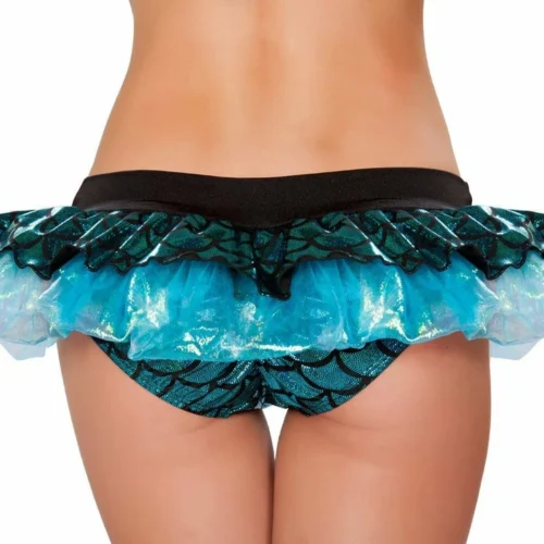 Roma Mermaid Shorts With Attached Iridescent Skirt 14 Roma Mermaid Shorts With Attached Iridescent Skirt