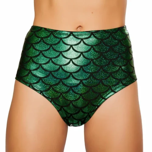 Roma Rave/Festival Wear High Waisted Pucker Back Mermaid Shorts 22 Roma Rave/Festival Wear High Waisted Pucker Back Mermaid Shorts