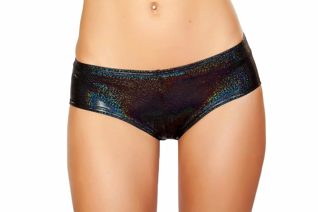 Roma Shiny Shimmer Boy Shorts Rave/Festival Wear 5 Roma Shiny Shimmer Boy Shorts Rave/Festival Wear