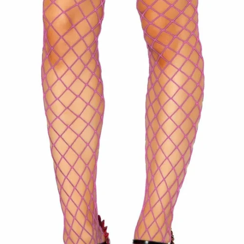 Roma Thigh High Fishnet Stockings